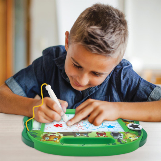 Lexibook CRANX550 The Animals Magnetic Multicolor Drawing Board