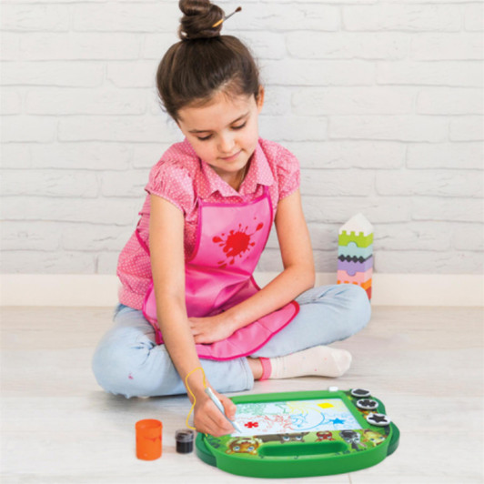 Lexibook CRANX550 The Animals Magnetic Multicolor Drawing Board