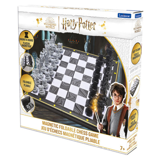 Lexibook CGM300HP Harry Potter Magetic Foldable Chess Game