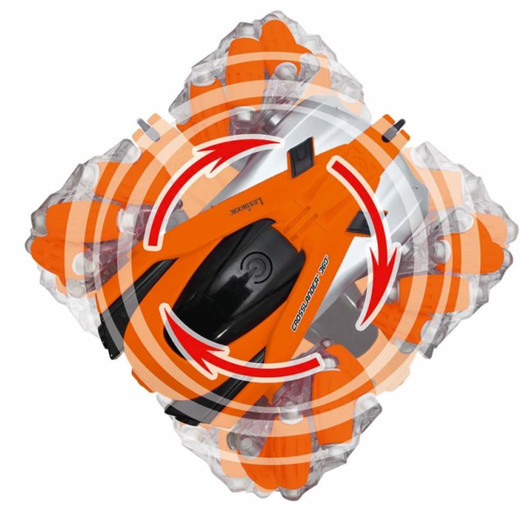 Lexibook RC21 Crosslander360 Rechargeable Radio Controlled Stunt Car