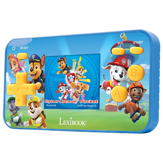 Lexibook JL1895PA Handheld Console Mini Cyber Arcade 150 Games including Paw Patrol