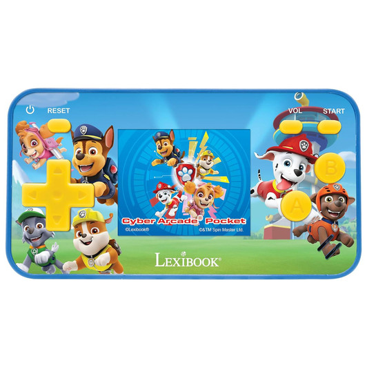 Lexibook JL1895PA Handheld Console Mini Cyber Arcade 150 Games including Paw Patrol