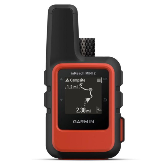 Garmin inReach Mini 2 Satellite Tracker/Communicator With GPS│SOS│IPX7│Flame Red