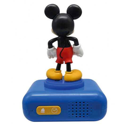 Lexibook RL800MCH 3D Mickey Mouse Childrens Clock with Night Light