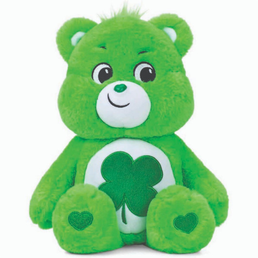 Care Bears 22064 Care Bears Medium Plush Toy 14" Toy - Good Luck Bear