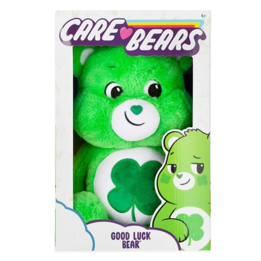 Care Bears 22064 Care Bears Medium Plush Toy 14" Toy - Good Luck Bear