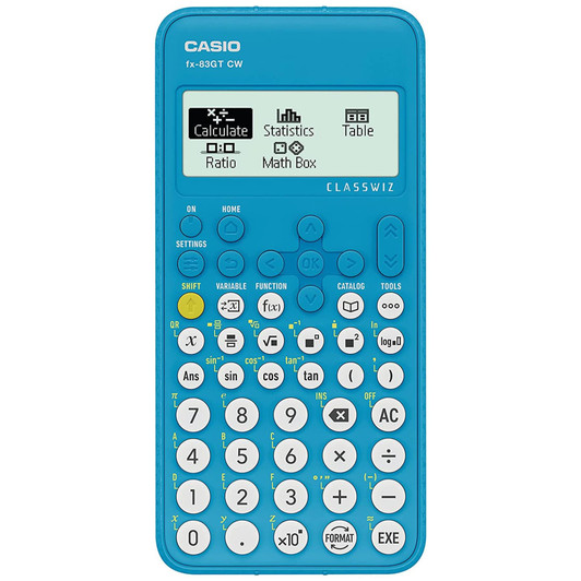 Casio FX-83GTCW ClassWiz GCSE Scientific Calculator with LCD Display Blue