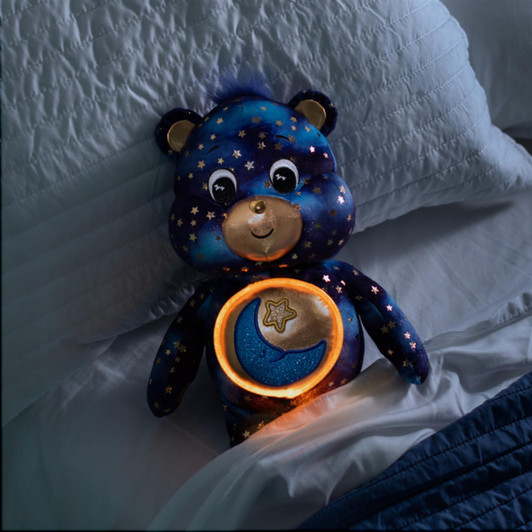 Care Bears Bedtime Bear Glowing Belly 14" Plush Toy (Limited Edition)