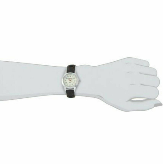 Timex Women's T41181 Expedition Scout Watch Leather & Nylon Strap Night Light