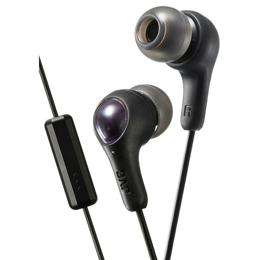 JVC Gumy Plus In Ear Headphone with Mic & Remote For All Smartphone Soft Rubber