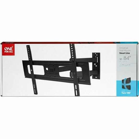 One For All 32-84 inch TV Bracket Stand Turn 180 Smart Series WM2651 Black NEW