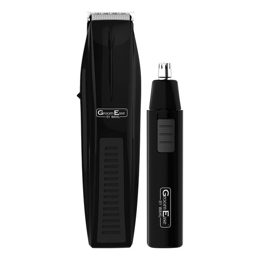 Wahl GroomEase Battery Beard & Personal Trimmer Gift Set - Black