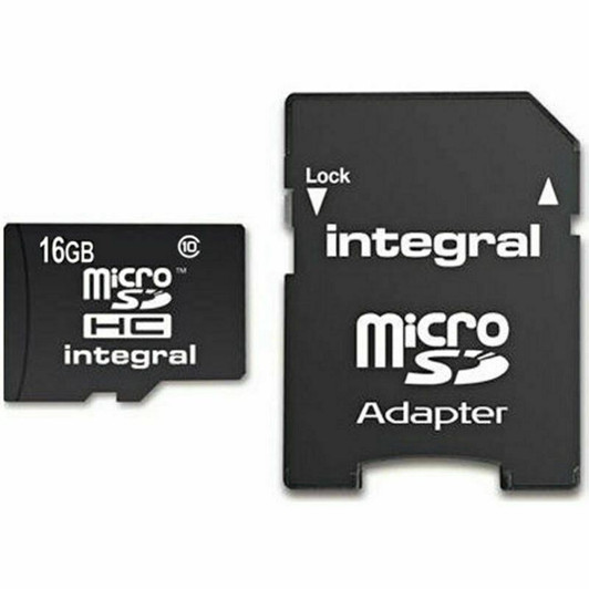 Integral 16GB Secure Digital (SD) Card 20MB/s Speed SDHC Class 10 INMSDH16G10