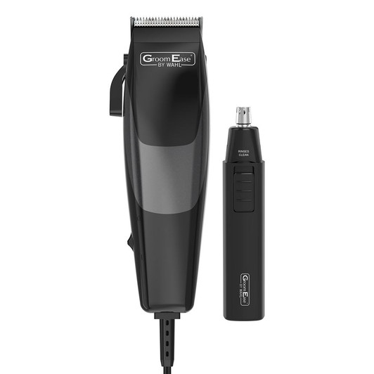 Wahl GroomEase Hair Clipper & Trimmer Gift Set - Black