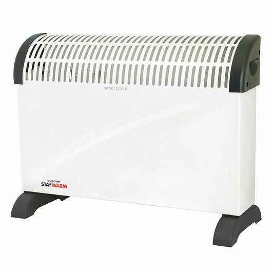 Lloytron Staywarm 2000w Convector Heater Variable Thermostat 3 Heat Setting