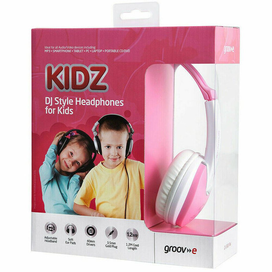 Kidz DJ Stylish & Lightweight Headphone with 3.5mm Plug for Children GV590PW