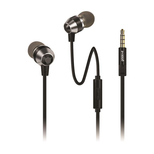 Groov-e Smart Buds Metal Earphones with Built-in Remote Microphone 3.5mm Plug