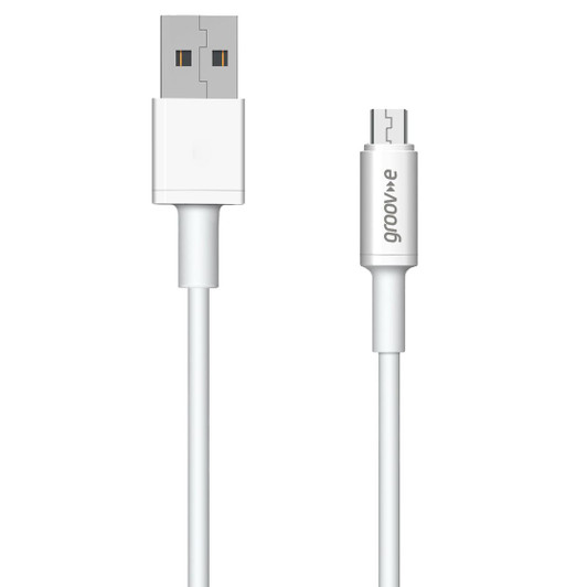 Groov-e Micro-USB to USB-A Charging Cable 1M - White