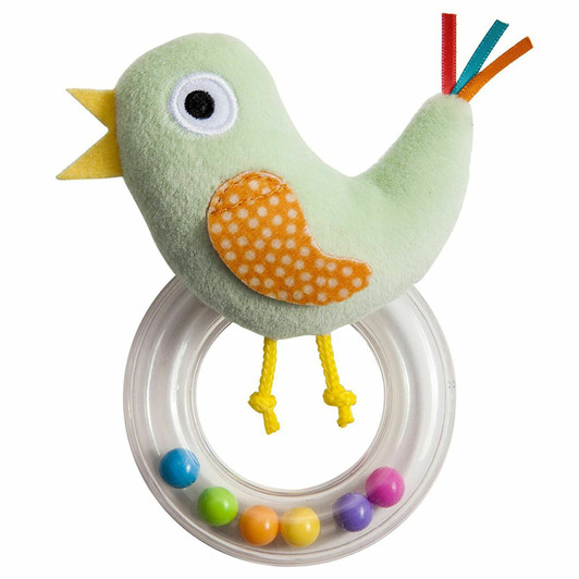 Taf Toys Colourful Cheeky Chick Rattle Grabing & Playing Baby Toy New baby Born