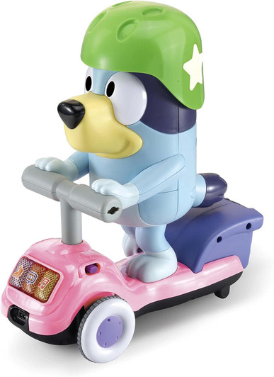 VTech Scooter Time Bluey Interactive Official Character Toy for 3y+