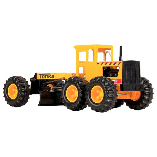Tonka Steel Classics Toy Road Grader for Kid's Collectible Construction Toy 3y+