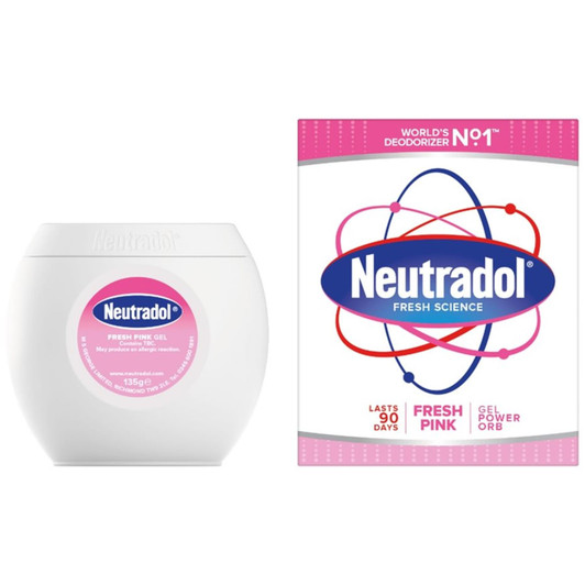 Neutradol Fresh Pink Gel│Odour Destroyer Super Fresh Long Last 90 Days│135g