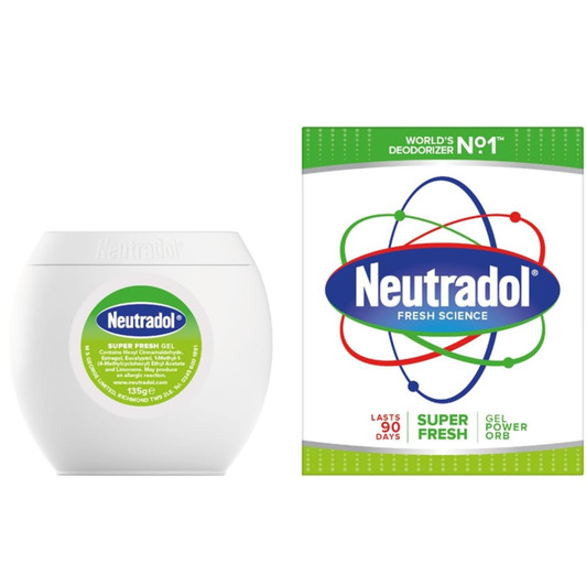 Neutradol Superfresh Gel│Odour Destroyer Super Fresh Long Last 90 Days│135g