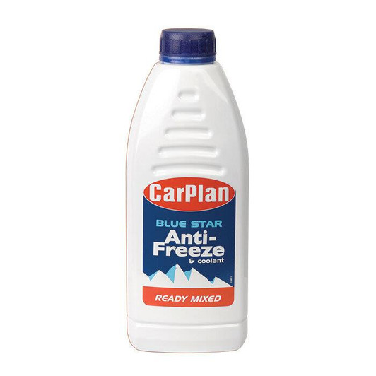 CarPlan Blue Star Ready Mixed Antifreeze & Liquid Coolant│BSR001│1 Ltr InUK