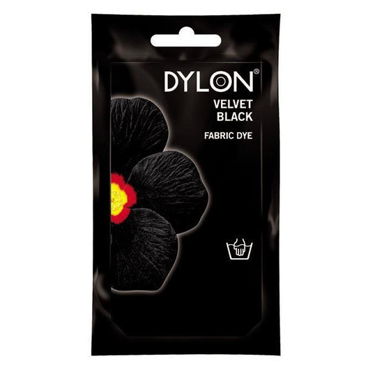 Dylon Hand Dye Sachet Intense (Velvet) Black - 12 InUK
