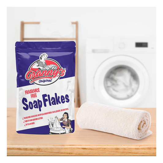 Granny's Original Fragrance Free Soap Flakes│Household Laundry Cleaner│425g