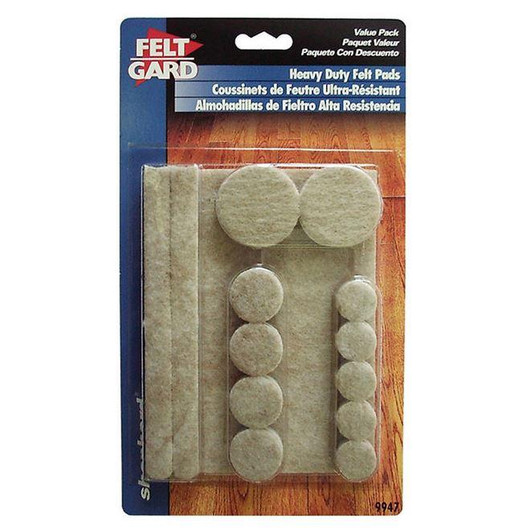Feltgard Multi-Pack 27 Asstd Pieces Heavy Duty Felt Pads