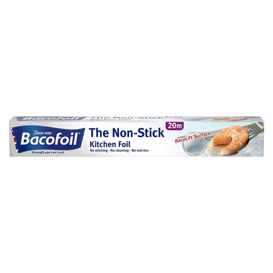 Bacofoil The Non-Stick Kitchen Aluminium Foil Refills Dispensers│300mm x 20m