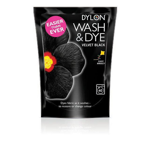 Dylon Wash & Dye Velvet Black InUK
