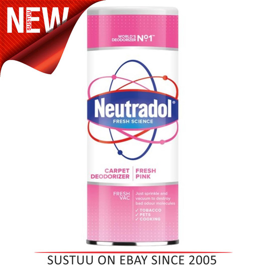 Neutradol Fresh Pink Carpet Deodorizer│Odour Destroyer Air Freshener│300ml