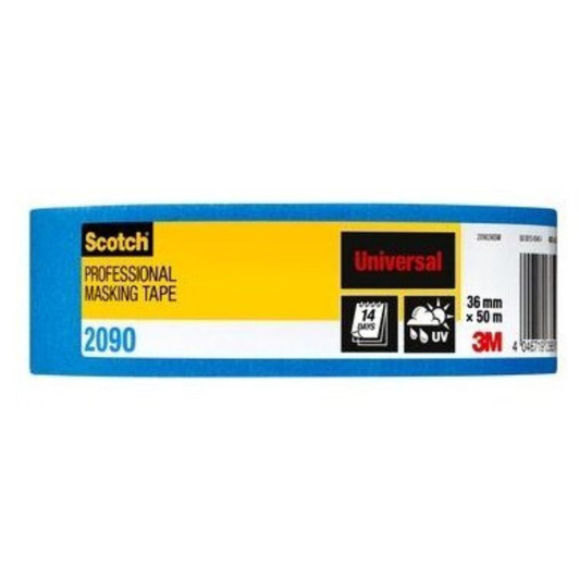 Scotch 3M Professional Masking Tape 2090 Universal Multi-surfaces│36mm x 50m