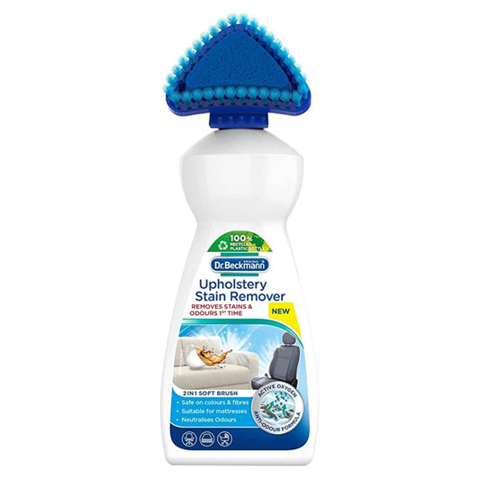 Dr Beckmann Upholstery Stain & Odours Remover with Brush│Sofas, Car Seat│InUK