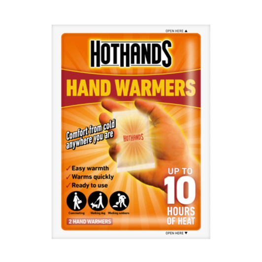 Hot Hands Hand Warmers HotHands│Pocket Heat Feet Gloves│Up to 10hrs│Sports Use