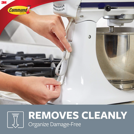 3M Command Clear Round Cord Clip│Damage-Free Hanging│Hold Strongly│Easy to Apply