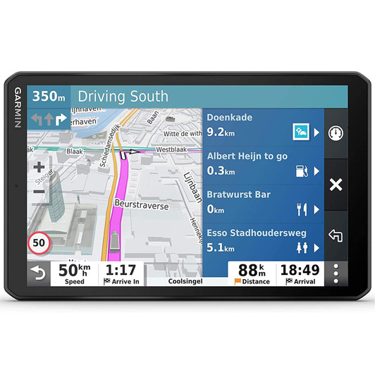 Garmin Dezl LGV 800 LMT-S 8" Truck GPS Sat Nav Lifetime Europe Map+Live Traffic