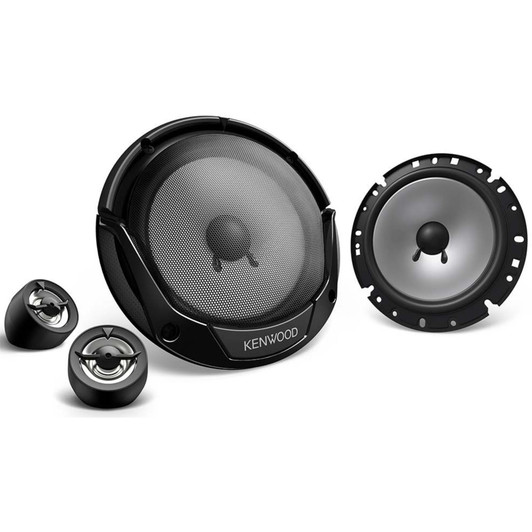 Kenwood KFC-E130P 13cm 2-way Component Car Front-Door Speakers 280W 4Ω Black