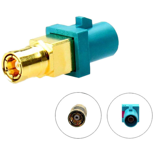 Connects2 Car DAB Digital Radio Aerial Antenna Adapter Fakra to SMB 27AA180