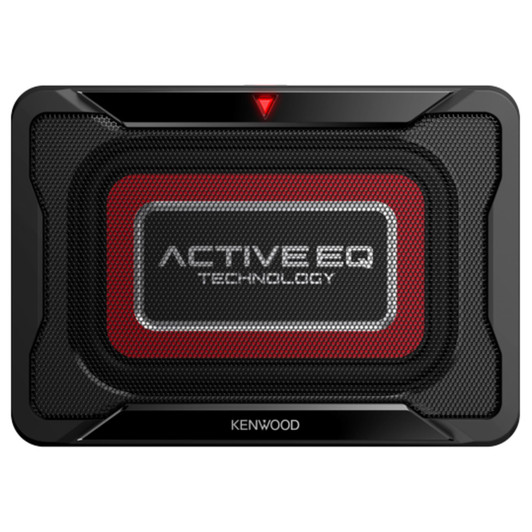 Kenwood KSC-PSW7EQ Powered Enclosure UnderSeat Amplified Subwoofer 160W Class D