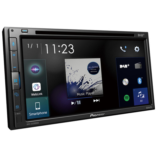 Pioneer AVH-Z5200DAB Double DIN Car Multimedia Player Bluetooth DAB+ Radio
