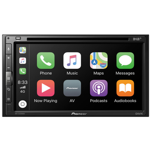 Pioneer AVH-Z5200DAB Double DIN Car Multimedia Player Bluetooth DAB+ Radio