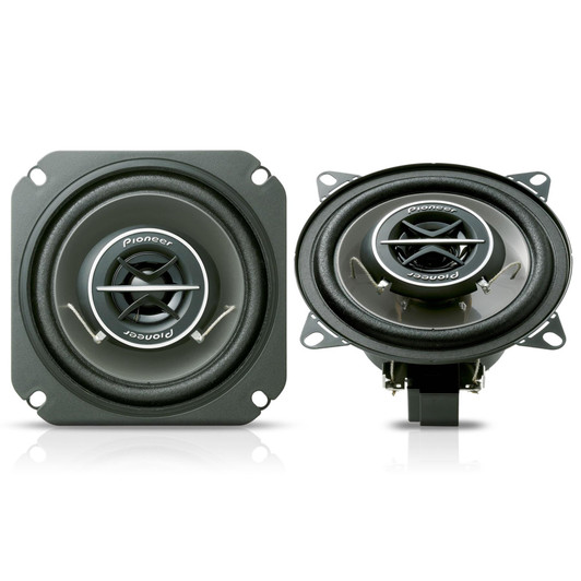 Pioneer TS-1002i 2-Way Coaxial Custom Fit Car Speakers 120W Max Power 4Ω Black