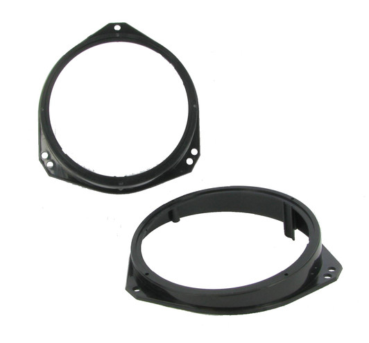 C2 Front Car Door Speaker Rings Adaptor 165mm For Vauxhall Corsa/Tigra/Vivaro