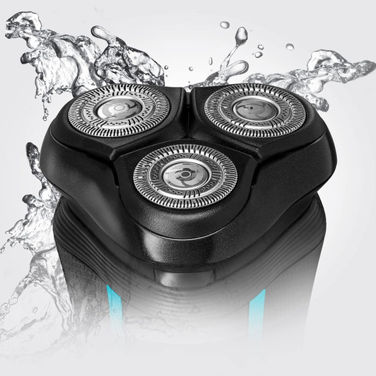 Remington 3 Head Shaver | 60Min | Stubble Style | Wet & Dry
