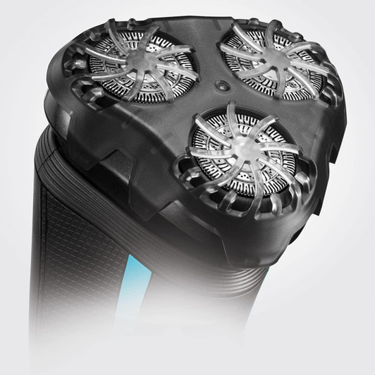 Remington 3 Head Shaver | 60Min | Stubble Style | Wet & Dry