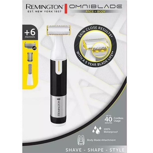 Remington Omniblade Hybrid Face and Body Stubble Trimmer