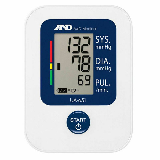 A&D Medical UA-651 Upper Arm Automatic Blood Pressure Monitor with SlimFit Cuff